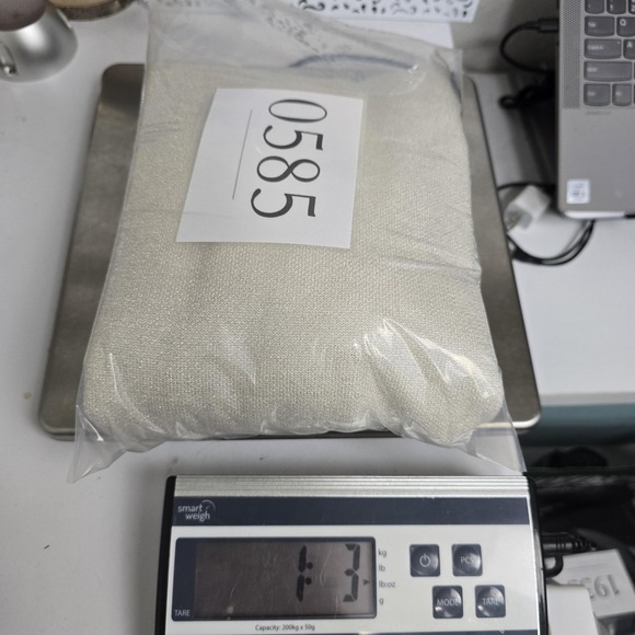 Lulus Dress Womens Medium White One Shoulder Midi Knit Metallic Belted Party S - Picture 10 of 10